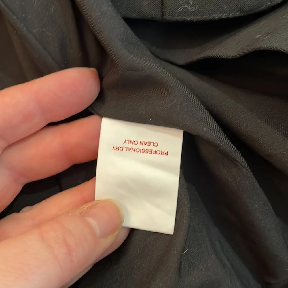 New Universal Standard Black Blazer Fitted Single Button Blazer Size 16 Longer - Picture 8 of 11